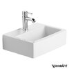Керамическая раковина Med 45 см Duravit Vero (0704450041) Подвесные Прямоугольные