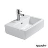 Керамическая раковина 45 см Duravit Vero, белая (0704450027) На столешницу, На тумбу Прямоугольные