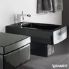 Подвесное биде Duravit Vero, черное (2239150800) Подвесные Черный