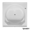 Ванна акриловая 140х140 Duravit Blue Moon (700143000000000) Duravit Квадратные
