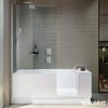 Ванна кам'яна 170х75 Duravit Shower + Bath (700403000000000) Duravit Прямокутні