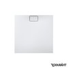 Душевой поддон каменный 90х90 Duravit Stonetto, белый (720146380000000) Мелкие Белый