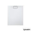 Душевой поддон каменный 100х80 Duravit Stonetto, белый (720147380000000) Мелкие Белый