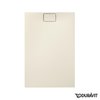 Душевой поддон каменный 120х80 Duravit Stonetto, песочный (720148480000000) Мелкие Песочный