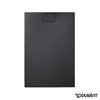 Душовий піддон кам'яний 120х80 Duravit Stonetto, антрацит (720148680000000) Дрібні Чорний