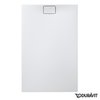 Душевой поддон каменный 140х90 Duravit Stonetto, белый (720150380000000) Мелкие Белый
