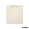 Душевой поддон каменный 100х90 Duravit Stonetto, песочный (720166480000000) Мелкие Песочный