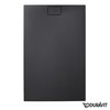 Душовий піддон кам'яний 160х100 Duravit Stonetto, антрацит (720171680000000) Дрібні Чорний