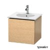 Тумба підвісна 50х42, 6 Duravit Delos, дуб брашований (DL623001212) Duravit Тумби