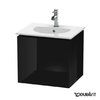 Тумба подвесная 50х42,6 Duravit Delos, черный глянцевый (DL623004040) Duravit Тумбы