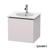Тумба підвісна 50х42, 6 Duravit Delos, білий Бузок шовковисто-матовий (DL623008787) Duravit Тумби
