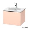 Тумба підвісна 60х51, 6 Duravit Delos, абрикосовий перли шовковисто-матовий (DL623102020) Duravit Тумби
