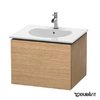 Тумба підвісна 60х51, 6 Duravit Delos, дуб Європейський (DL623105252) Duravit Тумби