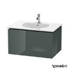 Тумба подвесная 80х54,1 Duravit Delos, доломитово-серый глянцевый (DL623203838) Duravit Тумбы