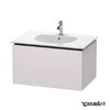 Тумба підвісна 80х54, 1 Duravit Delos, білий Бузок шовковисто-матовий (DL623208787) Duravit Тумби