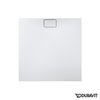 Душовий піддон кам'яний 100х100 Duravit Stonetto, білий (720167380000000) Дрібні Білий