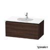 Тумба підвісна 100х54, 1 Duravit Delos, каштан Темний (DL623305353) Duravit Тумби