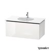 Тумба подвесная 100х54,1 Duravit Delos, белый глянцевый (DL623308585) Duravit Тумбы