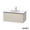 Тумба подвесная 100х54,1 Duravit Delos, серо-коричневый (DL623309191) Duravit Тумбы