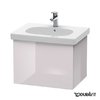 Тумба подвесная 60х46 Duravit Delos, белая сирень глянцевый (DL623402727) Duravit Тумбы