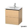 Тумба подвесная 50х42,6 Duravit Delos, дуб брашированный (DL633001212) Duravit Тумбы