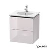 Тумба подвесная 50х42,6 Duravit Delos, белая сирень глянцевый (DL633002727) Duravit Тумбы