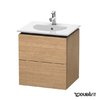 Тумба подвесная 50х42,6 Duravit Delos, дуб европейский (DL633005252) Duravit Тумбы