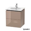 Тумба подвесная 50х42,6 Duravit Delos, капучино глянцевый (DL633008686) Duravit Тумбы