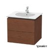 Тумба подвесная 60х51,6 Duravit Delos, американский орех (DL633101313) Duravit Тумбы