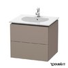 Тумба підвісна 60х51, 6 Duravit Delos, базальт матовий (DL633104343) Duravit Тумби