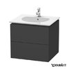 Тумба подвесная 60х51,6 Duravit Delos, графит матовый (DL633104949) Duravit Тумбы