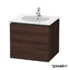 Тумба подвесная 60х51,6 Duravit Delos, каштан темный (DL633105353) Duravit Тумбы