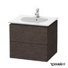 Тумба підвісна 60х51, 6 Duravit Delos, дуб темний брашірованний (DL633107272) Duravit Тумби