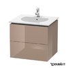 Тумба підвісна 60х51, 6 Duravit Delos, капучіно глянцевий (DL633108686) Duravit Тумби