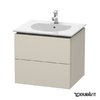 Тумба подвесная 60х51,6 Duravit Delos, серо-коричневый (DL633109191) Duravit Тумбы