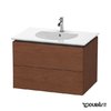 Тумба подвесная 80х54,1 Duravit Delos, американский орех (DL633201313) Duravit Тумбы