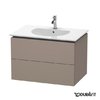 Тумба підвісна 80х54, 1 Duravit Delos, базальт матовий (DL633204343) Duravit Тумби