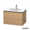 Тумба подвесная 80х54,1 Duravit Delos, дуб европейский (DL633205252) Duravit Тумбы