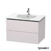 Тумба подвесная 80х54,1 Duravit Delos, белая сирень шелковисто-матовый (DL633208787) Duravit Тумбы