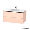 Тумба підвісна 100х54, 1 Duravit Delos, абрикосовий перли шовковисто-матовий (DL633302020) Duravit Тумби