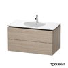 Тумба подвесная 100х54,1 Duravit Delos, сосна серебристая (DL633303131) Duravit Тумбы