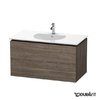 Тумба подвесная 100х54,1 Duravit Delos, сосна коричневая (DL633305151) Duravit Тумбы