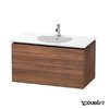 Тумба подвесная 100х54,1 Duravit Delos, орех натуральный (DL633307979) Duravit Тумбы