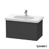 Тумба підвісна 80х46 Duravit Delos, графіт матовий (DL623504949) Duravit Тумби