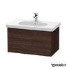 Тумба подвесная 80х46 Duravit Delos, каштан темный (DL623505353) Duravit Тумбы