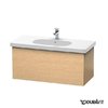 Тумба підвісна 100х46 Duravit Delos, дуб брашований (DL623601212) Duravit Тумби