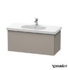 Тумба подвесная 100х46 Duravit Delos, терра (DL623601414) Duravit Тумбы