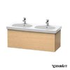 Тумба подвесная 115х46 Duravit Delos, дуб брашированный (DL623701212) Duravit Тумбы