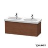 Тумба подвесная 115х46 Duravit Delos, американский орех (DL623701313) Duravit Тумбы