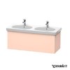 Тумба підвісна 115х46 Duravit Delos, абрикосовий перли шовковисто-матовий (DL623702020) Duravit Тумби